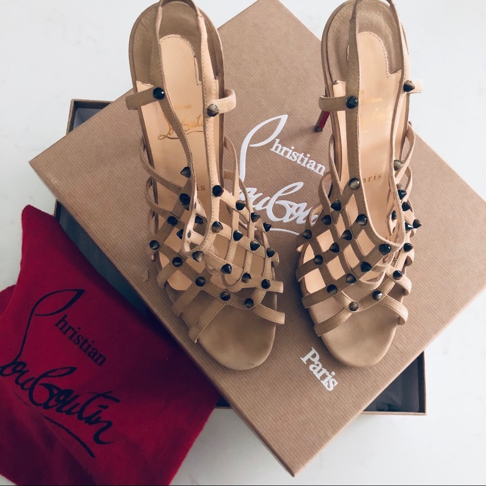 Christian Louboutin Beige 40.5 - Picture 5 of 8